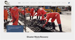 Desktop Screenshot of disasterwaste.org